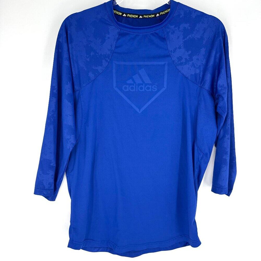 Adidas Phenom Raglan‎ Tech Tee Blue Size Small